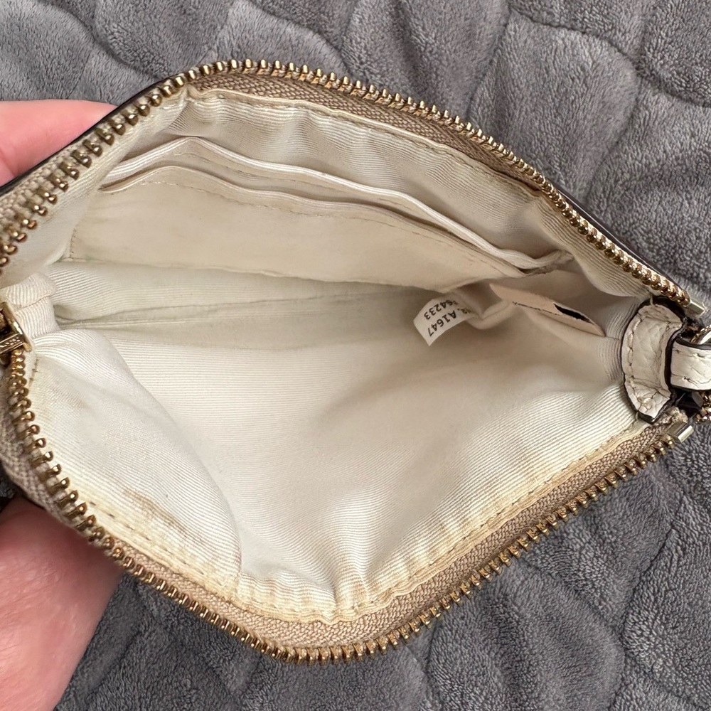 Coach Corner Zip Wristlet in Signature Coated Canvas - Picture 16 of 16